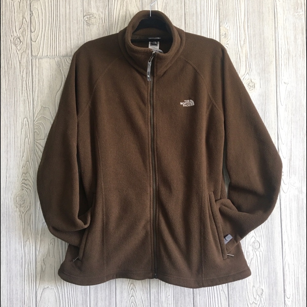 THE NORTH FACE Size XL Brown Fleece Women’s Jacket
